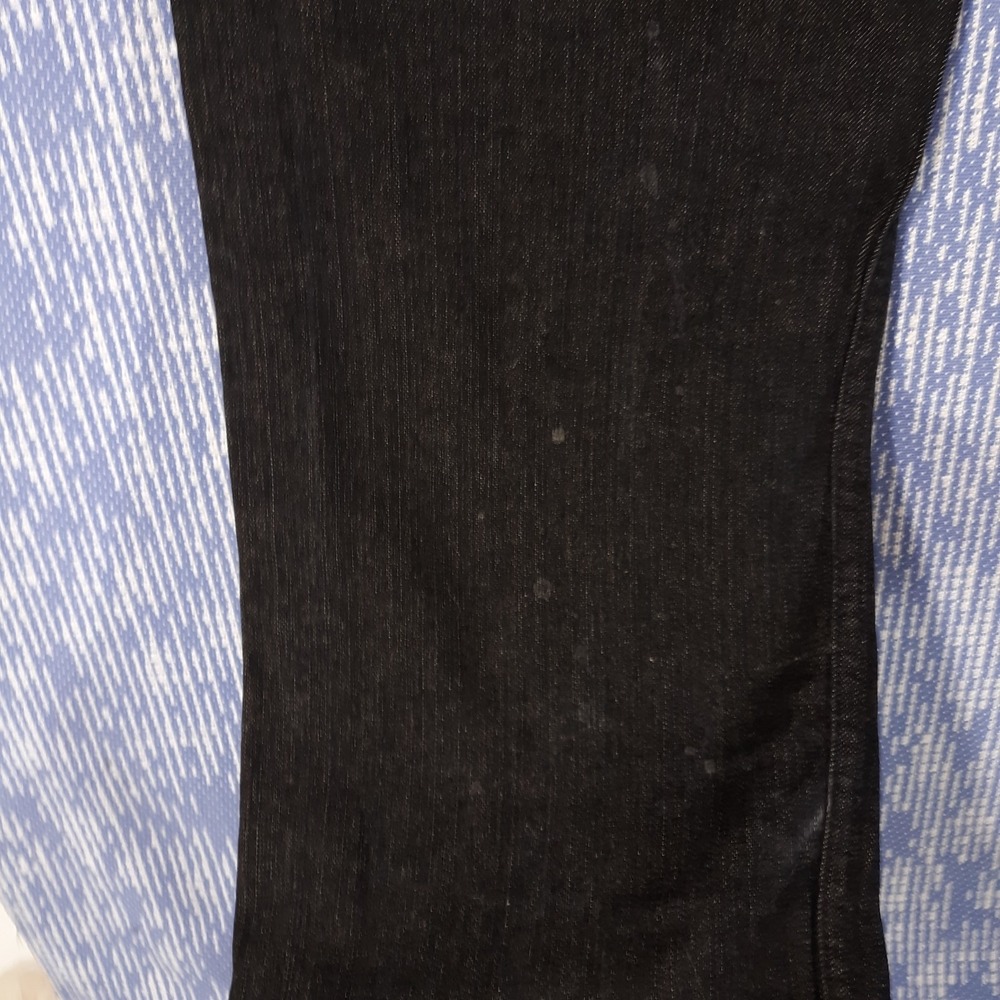 Vans Off The Wall Jeans Mens 36 x 30 Denim 5-Pocket Black Y2K Skateboarding - Picture 14 of 15